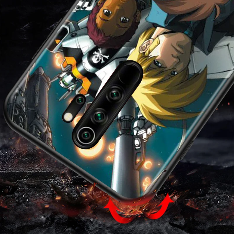 

Cartoon ROBOTECHS For Xiaomi Redmi K40 K30T K30S K30i K30 K20 10X 9T 9i Pro 5G Black Phone Case