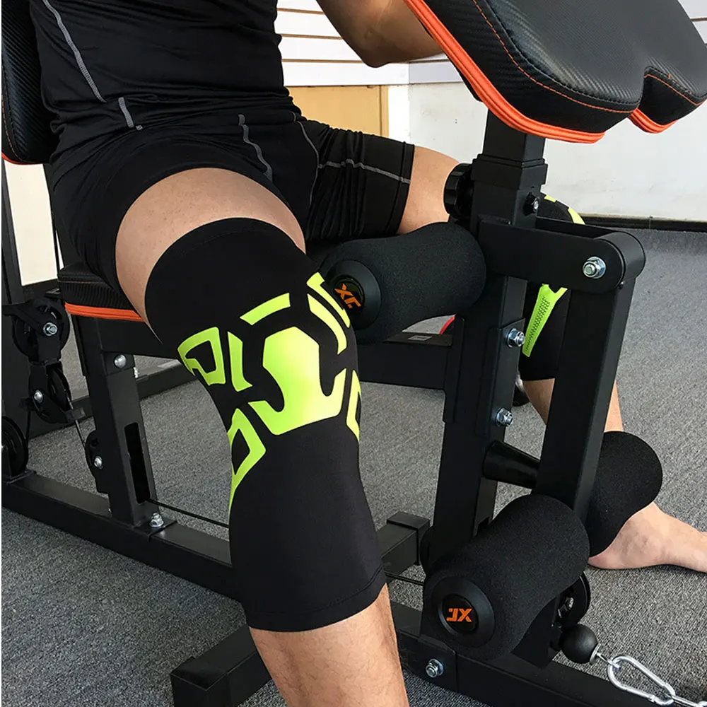 

1Pcs Athletic Knee Brace Support Compression Sleeves for Arthritis, Running, Biking, Basketball,Sports,Joint Pain Relief