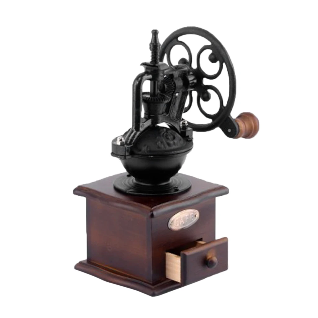 

Vintage Handheld Coffee Grinder Mill Manual Coffee Grinding Machine Kitchen