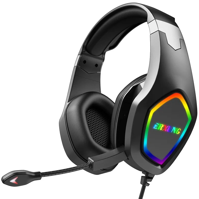 

Headphones Production J20 Headphones Game Colorful RGB Subwoofer Headphones