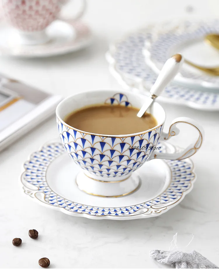 Английский послеобеденный чайный набор кофейная кружка посуды Европейский