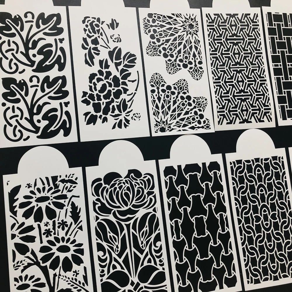 10 листов Slimline трафареты для домашних животных раскраска скрапбукинга тиснильный