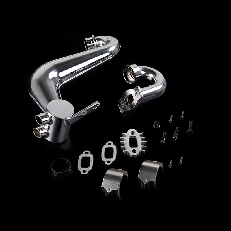 Радиоуправляемая Автомобильная выхлопная труба для 1/5 HPI Baja 5B Ss 5T 5Sc Rovan King Motor Rc