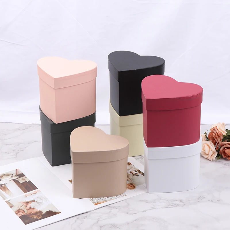 11 8*14*11 см коробки для шляп флористов коробка в форме сердца конфет Подарочная