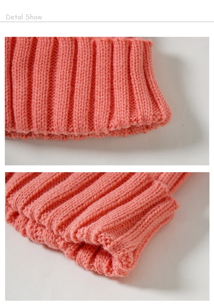 Модная шапка для маленьких девочек и мальчиков зимняя однотонная теплая детская