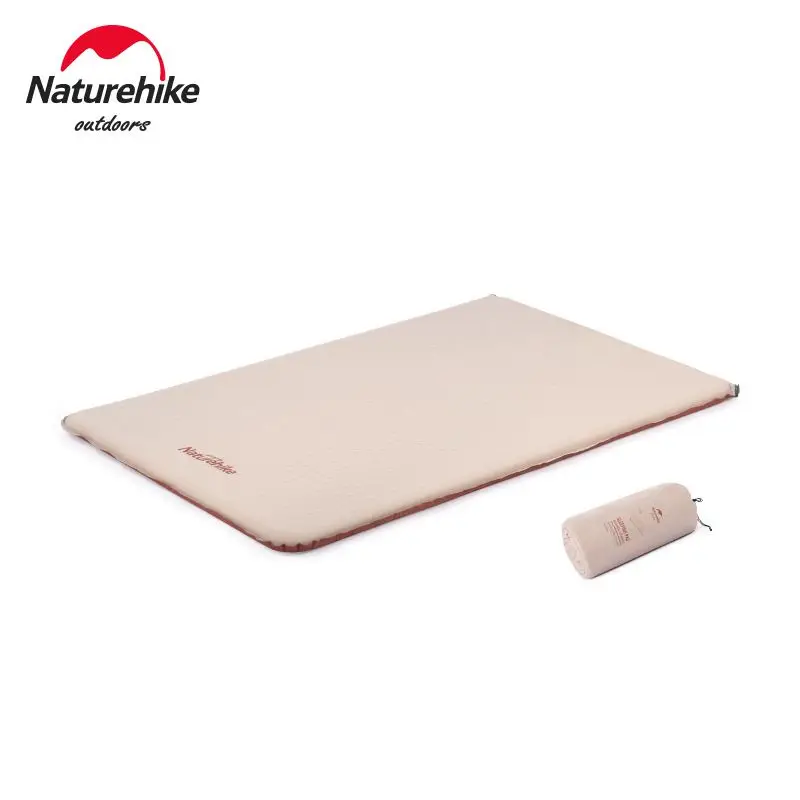 

Naturehike двойная растягивающаяся тканевая Автоматическая надувная подушка для кемпинга на открытом воздухе, высокопрочная губка для сна