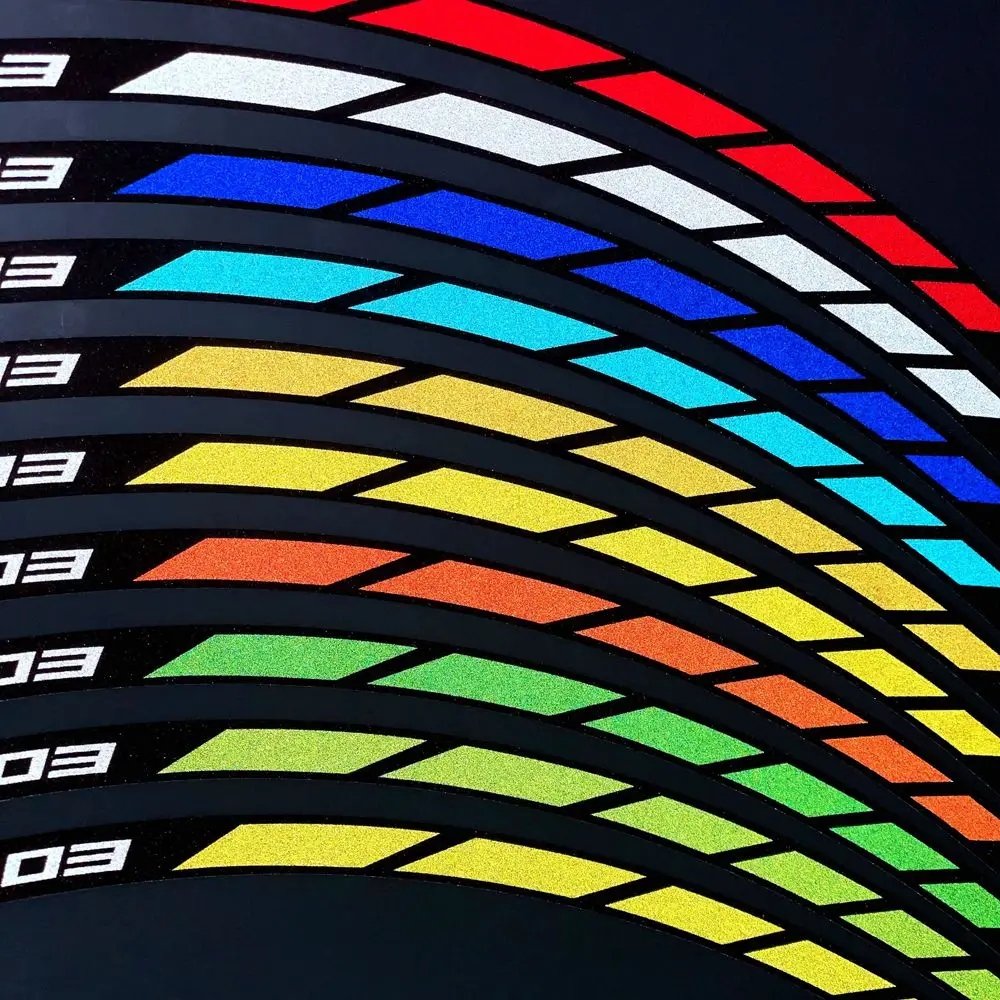 Полный набор мотоциклетных фотоотражающих элементов декоративная защита