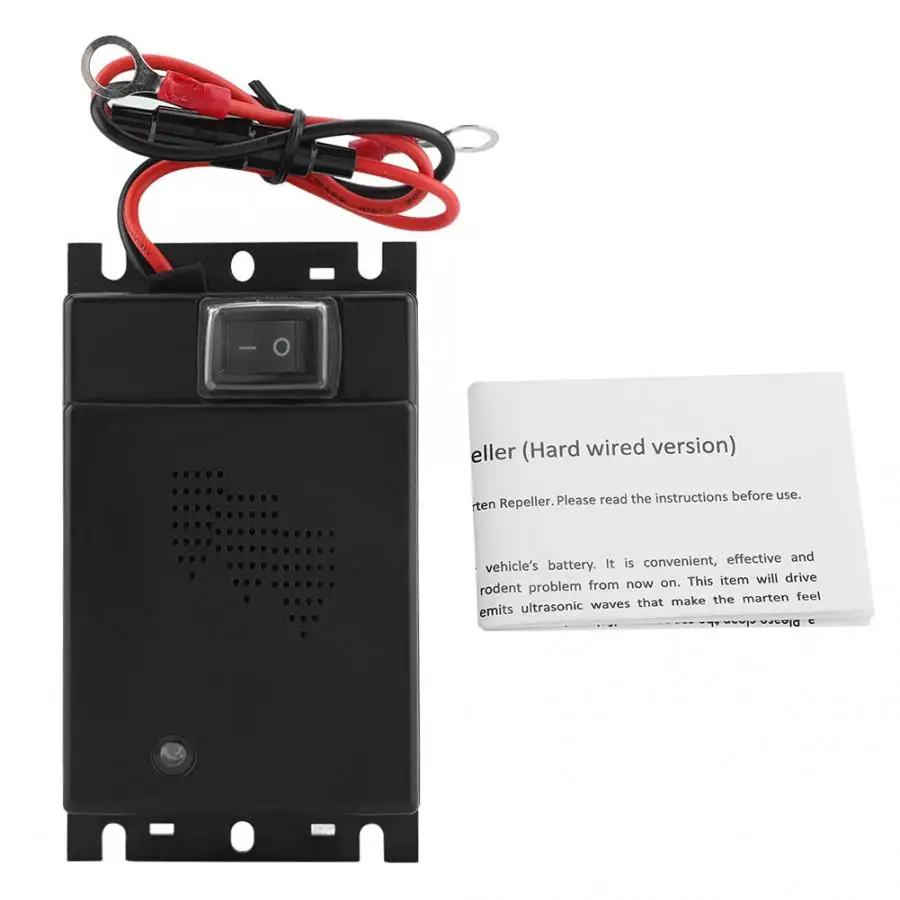 Автомобильный грызун для крыс 12 В ультразвуковой репеллент | Дом и сад