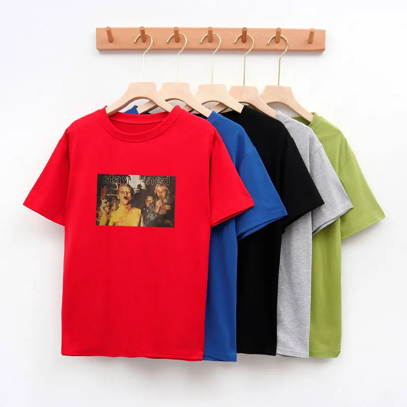 11 colors S-3XL New Fashion t shirt tshirt women graphic painting T-shirt woman tops summer rock punk plus size tee femme | Женская