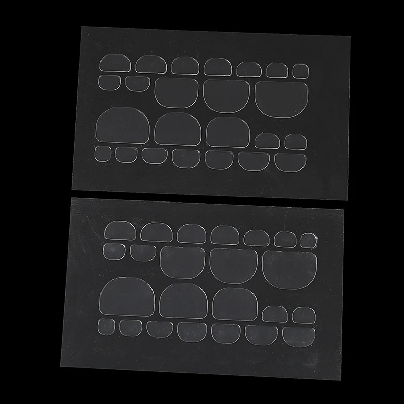 240 шт./10 листов двусторонняя клейкая лента для ногтей|Стикеры и наклейки| |