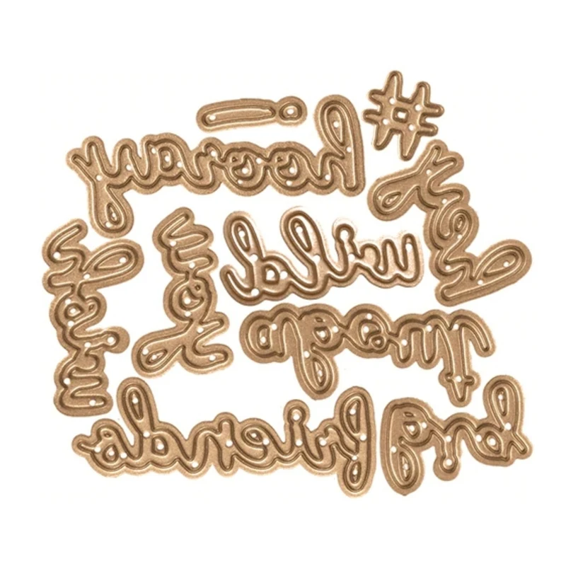 Новинка 2019 3D DIY металлическая пресс форма и Скрапбукинг для изготовление