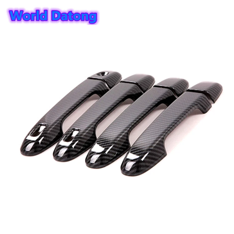 Автомобильная боковая дверная ручка Крышка отделка с умными отверстиями для