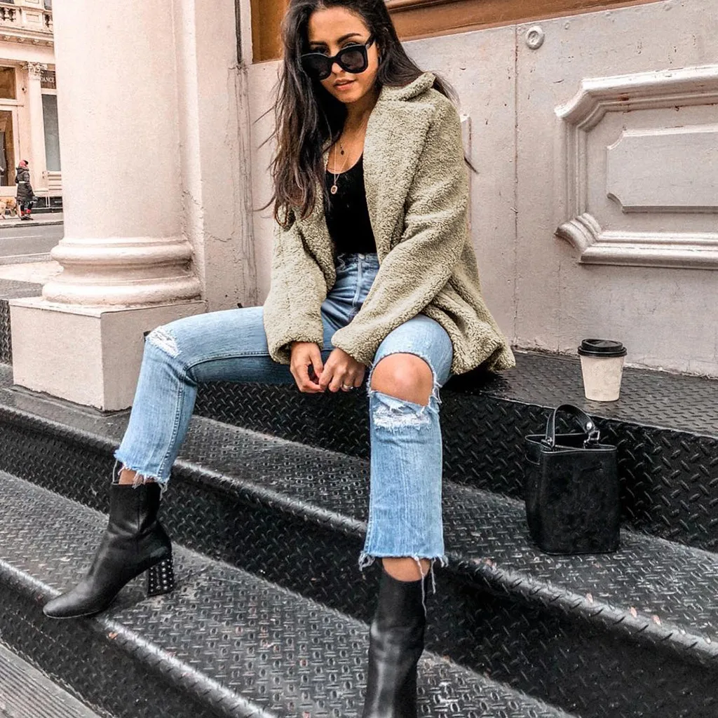 Зимняя женская шуба Chaqueta mujer, большие размеры, одноцветная шуба из искусственного меха норки, шуба из искусственного меха, шуба из лисьего меха Colete Feminino