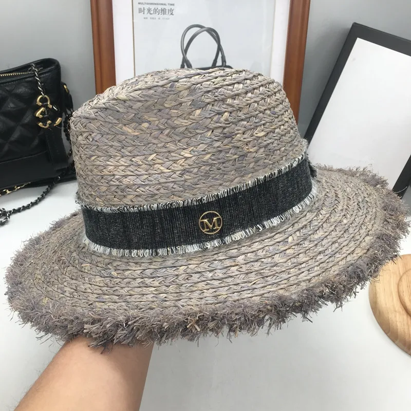 Sir seaside lafite шляпа от солнца Складная Кепка для пляжа серая|Женские пляжные шляпы| |