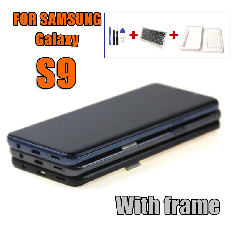 Сменный сенсорный ЖК экран AMOLED для SAMSUNG Galaxy S9 Plus + G960 G965|Экраны мобильных