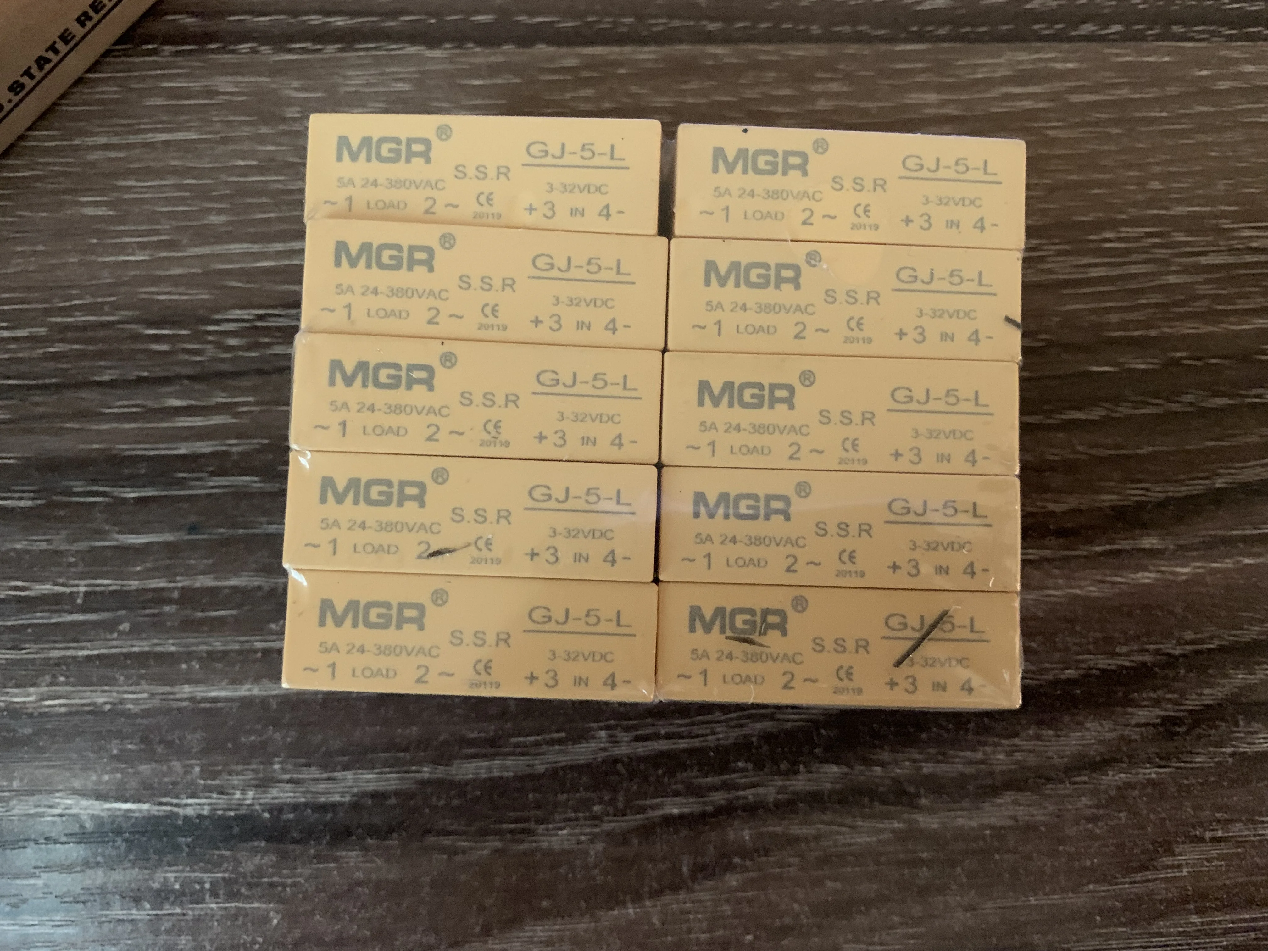 Mager GJ-5-L маленькое SSR твердотельное реле постоянного тока с контролем GJ 5A L DC-AC 3-32VDC