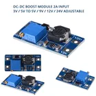 24 шт. MT3608 DC-DC шаг вверх усилитель конвертера вход 3 В5 В до 5 В9 В12 В24 В модуль питания повышающая плата