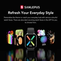 Новинка 2020, Смарт-часы SANLEPUS с Bluetooth для звонков для мужчин и женщин, водонепроницаемые Смарт-часы, MP3-плеер для OPPO, Android, Apple, Xiaomi, Huawei