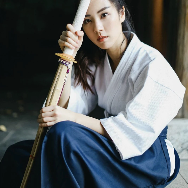 Одежда для единоборств одежда Кендо комплекты из 2 предметов костюм айкидо