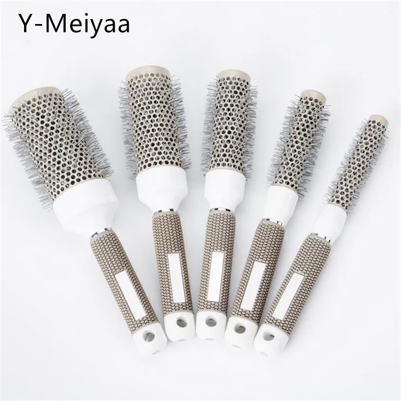 Y Meiyaa 5 Размеры круглый гребень для волос нано расческа Термальность Керамика