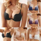 Женский бюстгальтер из хлопка, мягкое нижнее белье для женщин, удобный сексуальный U-образный бюстгальтер с открытой спиной и красивой спиной, маленький бюстгальтер, нижнее белье 2021