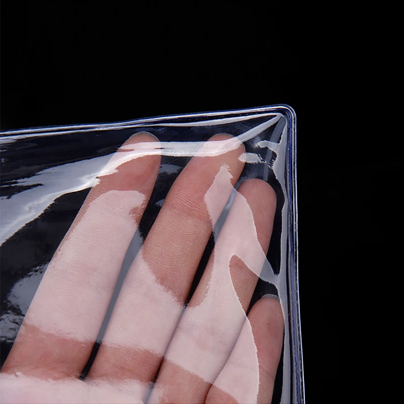 10 шт./лот толстый прозрачный ПВХ самоуплотняющийся пластиковый упаковочный