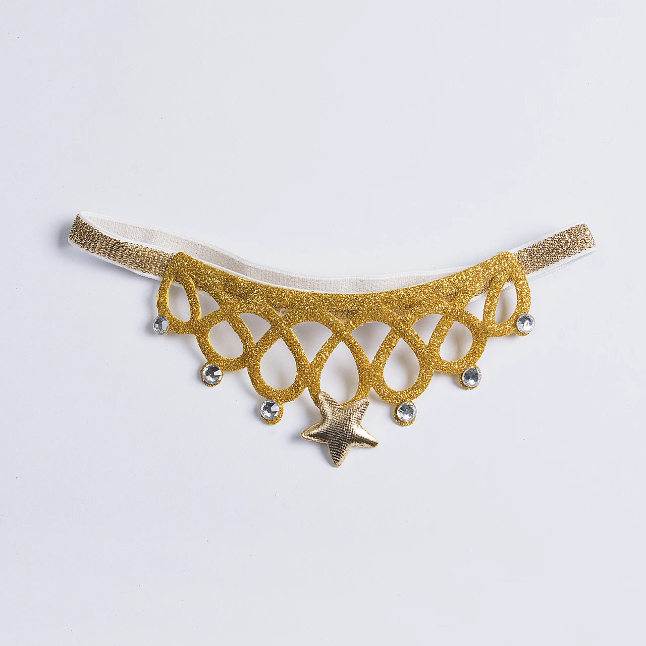 

Baby Boy Girl Birthday Party Crown Headband Newborn Infant Toddler Gold Silver Tiara Headwear