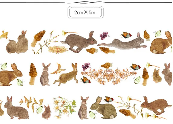 

Washi Tape Adhesive Easter Rabbit