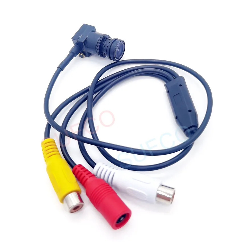 Аналоговая цветная мини-камера 800TVL маленькая камера FPV видеонаблюдения для