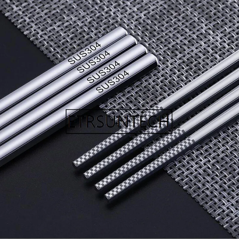 Палочки для еды из нержавеющей стали 100 304 пар | Дом и сад