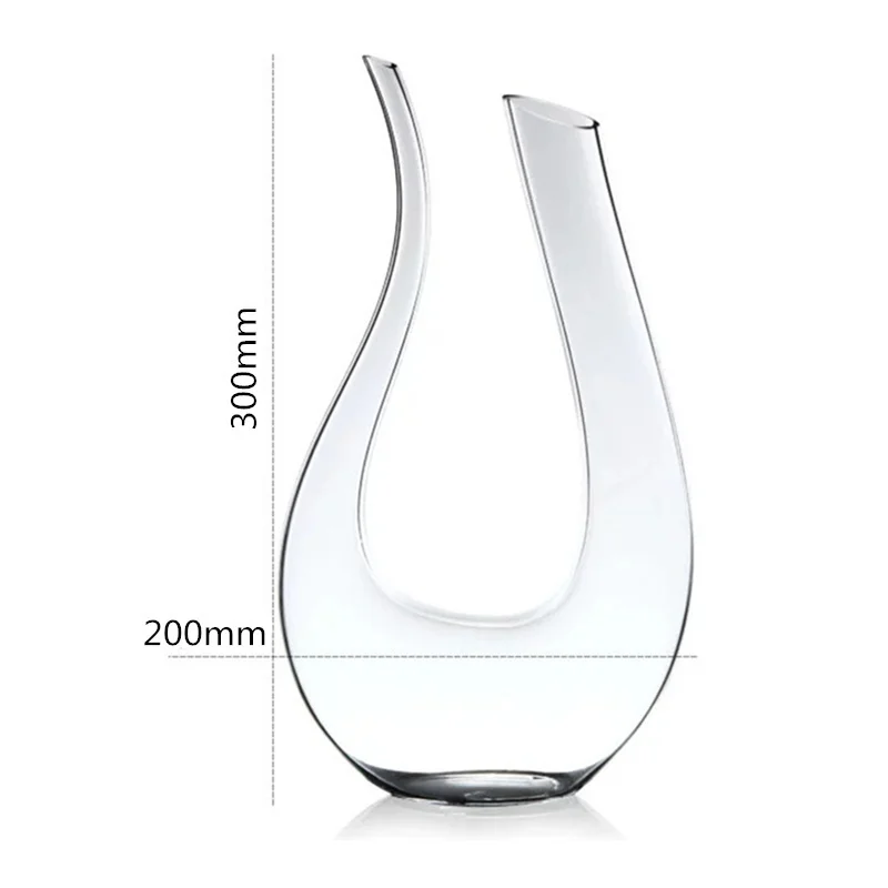 

1500ml U shaped Wine Decanter