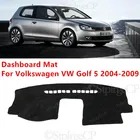 Противоскользящий коврик для Volkswagen VW Golf 5 MK5 2004-2009 1K, навес от солнца, защитный коврик, Накладка для приборной панели, аксессуары