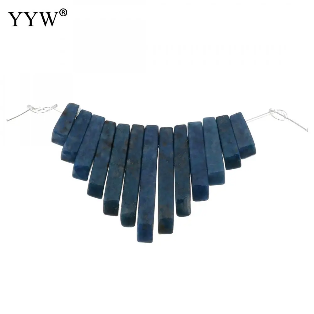 

Натуральный камень лазурит Градуированный кулон бусины с отверстием 1 мм для DIY модный кулон ожерелье ювелирные изделия аксессуары