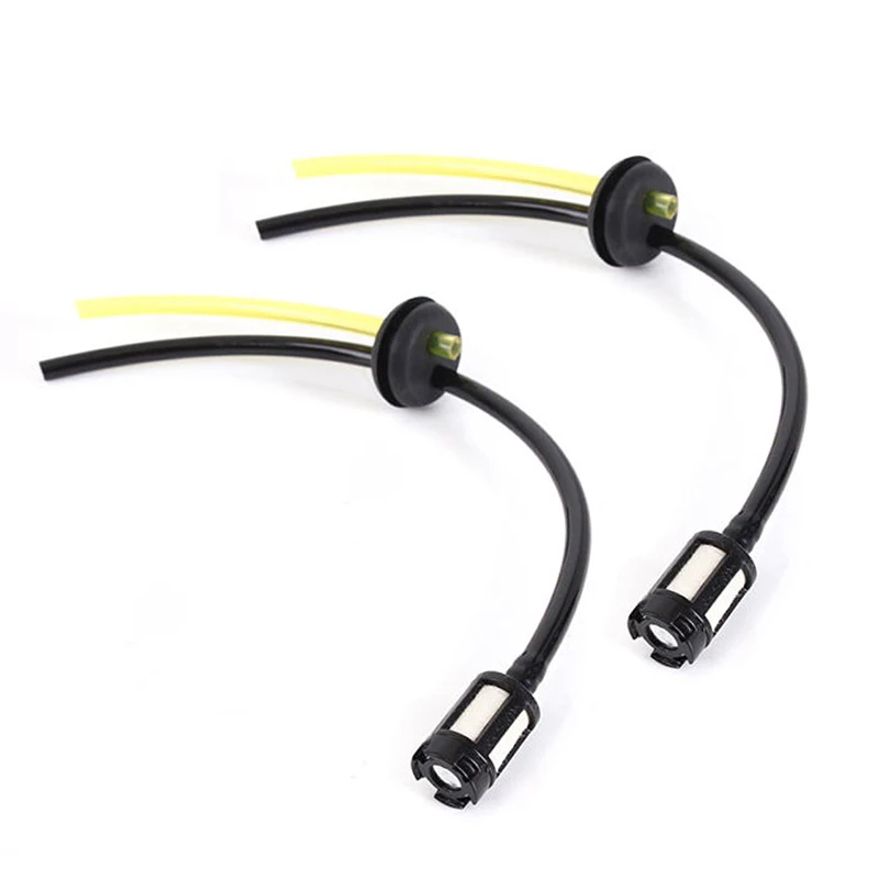 

2* Fuel Hose With Fuel Filter Set For Universal Brushcutter Trimmer Part