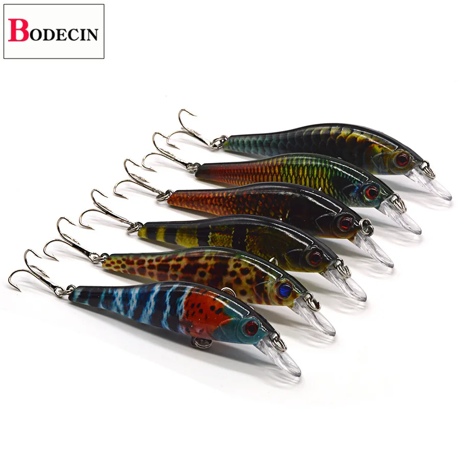 Прямая поставка искусственная жесткая для рыбалки снасти приманка Воблер щуки