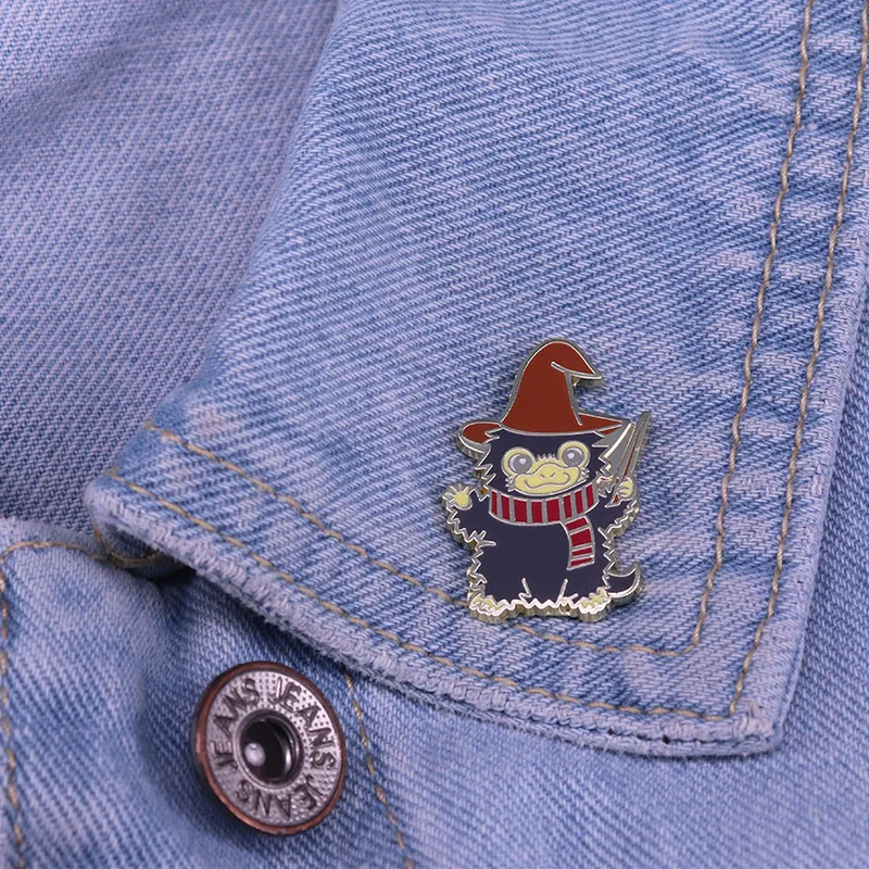 Magical Beast Niffler pin magical wizarding Cute Sorting Hat Brooch Pin | Brooches