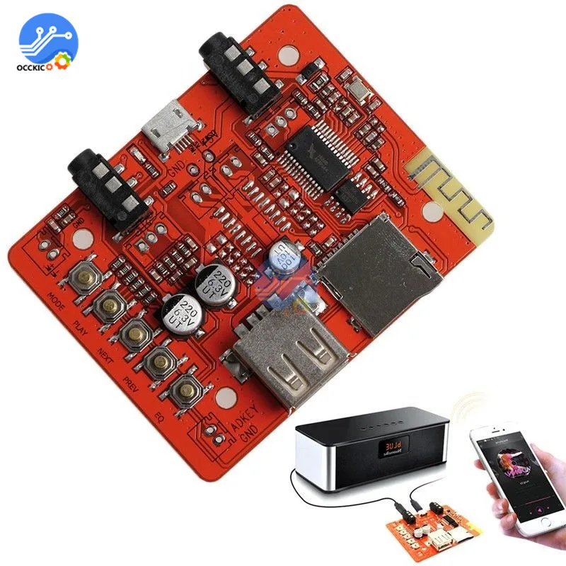 Беспроводная плата аудио-приемника с поддержкой Wi-Fi 5 В | Электроника