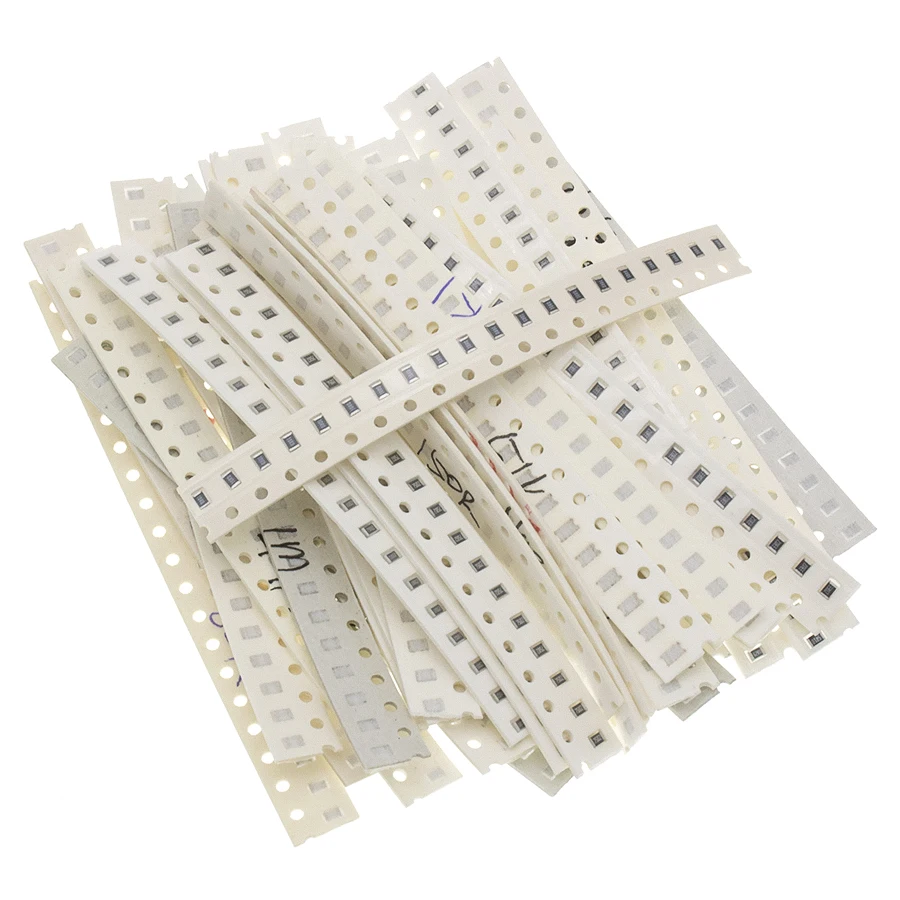 0805 SMD резистор набор Ассорти Комплект 1ohm 1M Ом 1% 33valuesX 20 шт = 660 образцов электронных