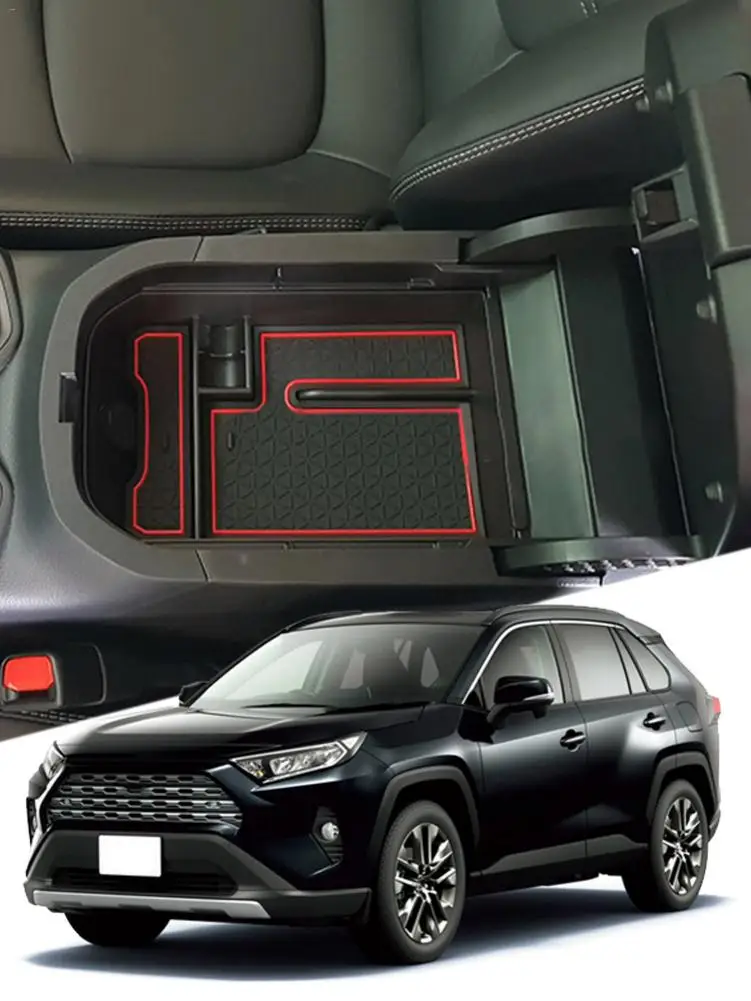Коробка для хранения центральной консоли Toyota RAV4 5 поколение 2019 2020 Перчаточная