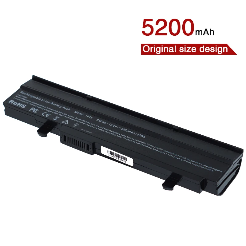 Оригинальный аккумулятор высокой емкости для ноутбука 6 ячеек 1015 ASUS Eee PC 1016 1015P 1016P