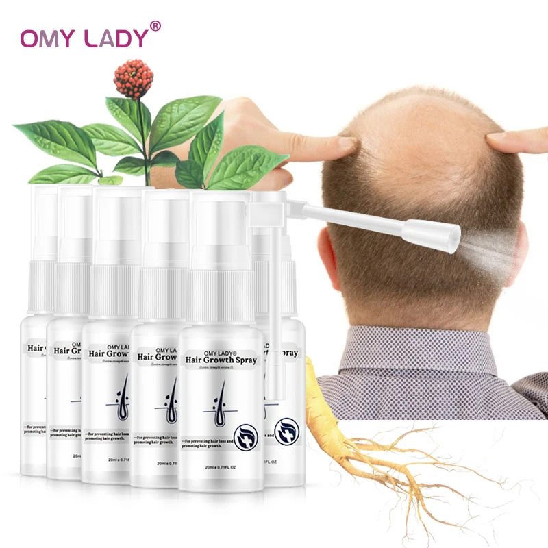 OMY LADY Anti Hair Loss Growth Spray Essential Oil Liquid For Men Women Dry Regeneration Repair Care | Красота и здоровье