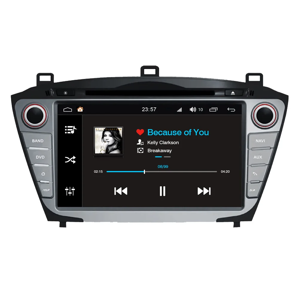 Для Hyundai IX35 Tucson 2014 2015 Android 8 0 сенсорный экран аудио автомобильные мультимедийные