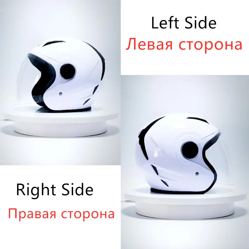 

Мотоциклетный шлем для езды, защитный шлем для мотоциклов и скутеров, открытое лицо