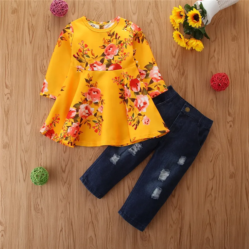 

New Kids Baby Boy Clothes Summer Floral Print SetsShort Sleeve T-Shirt+Shorts Child Boy Beach Wear Outfits