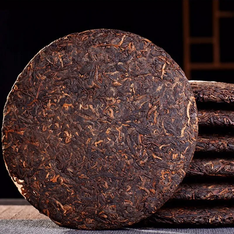 Китайский Юньнань старый созревший китайский чай забота о здоровье пуэр кирпич