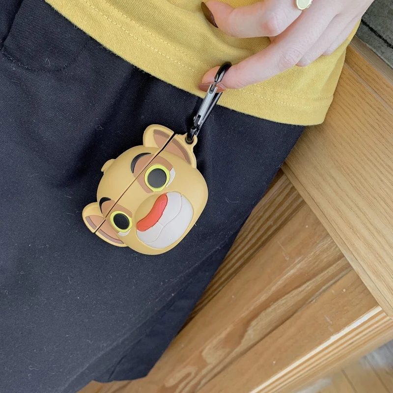 

Disney Lion The Kin Simba Silicone Case For Airpods Cartoon Wireless Headphones Protection Cases For Airpod pro or 1/2