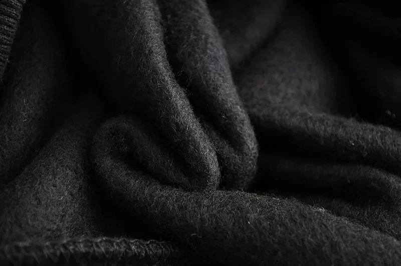 Увядшие английские уличные мультфильмы с милым круглым вырезом, свободные черные зимние толстовки с капюшоном, женские толстовки, пуловеры, топы