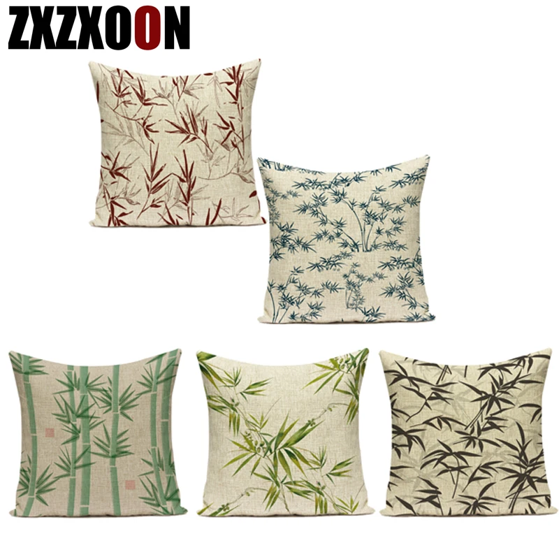 

Декоративные диванные подушки Чехол листьев полиэстер диван Чехлы на подушки для дома для Декор в гостиную принципиально Cojines Подушка Чехо...