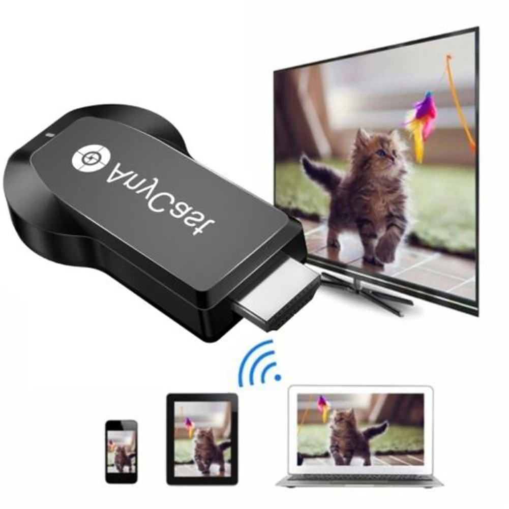Wi-Fi дисплей приемник AnyCast M2 Plus ключ Airplay Miracast HDMI tv DLNA 1080P