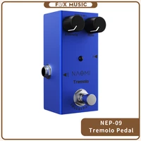 naomi electric guitar tremolo intensityrate knob effect pedal mini single type dc 9v true bypass